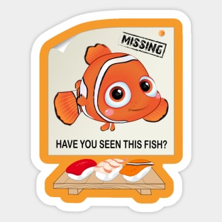 Finding Nemo... Sticker